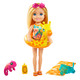 Barbie 芭比 小凯莉的世界 女孩玩具娃娃玩具 小凯莉和宠物单个装 （随机发货1款）GRT80