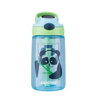 contigo 康迪克 美国contigo康迪克儿童吸管塑料水杯夏季运动便携水杯400ml熊猫HBC-GIZ144