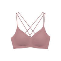 Ubras 女士无钢圈文胸 UW12101 雾玫瑰 L