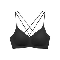 Ubras 女士无钢圈文胸 UW12101 黑色 S