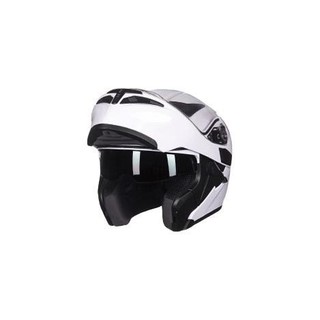 GXT 902 摩托车头盔 揭面盔 白色 XXL码