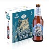 西伯利亚王冠 精酿小麦白啤酒440ml*6瓶整箱装 俄罗斯原装进口