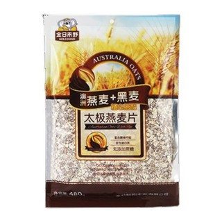 金日禾野 太极黑麦燕麦片 480g*3袋