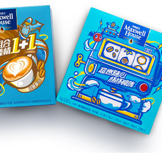 Maxwell House 麦斯威尔 小黄人版 三合一速溶咖啡饮品 412g