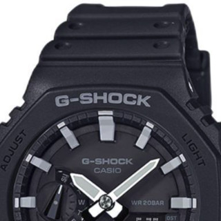 CASIO 卡西欧 G-SHOCK YOUTH系列 45.4毫米石英腕表 GA-2100-1A