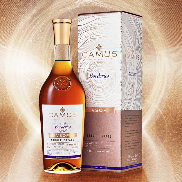 CAMUS 卡慕 Borderies布特妮 vsop 1L干邑白兰地 40%vol