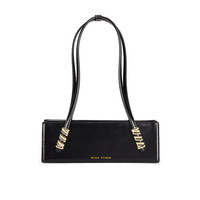 WARMSTUDIO 古良吉吉 女士牛皮小方包 1910081 午夜黑 大号