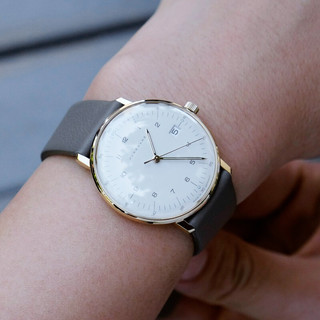 JUNGHANS maxbill系列 38毫米自动上链腕表 047/7854.00+32.7毫米自动上链腕表 027/7806.00