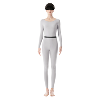 Bananain 蕉内 女士秋衣秋裤套装 WA301+/YT-2021 浅灰 S