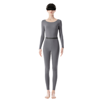 Bananain 蕉内 女士秋衣秋裤套装 WA301+/YT-2021 灰蓝 S