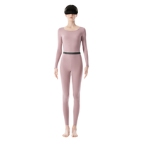 Bananain 蕉内 女士秋衣秋裤套装 WA301+/YT-2021 藕粉 S