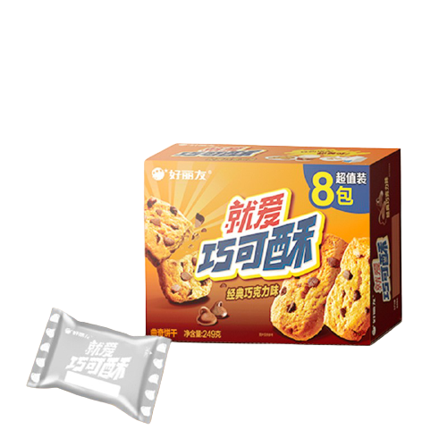 好丽友巧克力酥味道不错