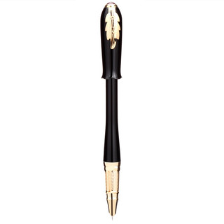 PLUS会员：Pimio 毕加索 钢笔 艾琳系列 986 纯黑 0.38mm 单支装