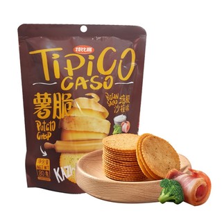 Tipico 特比高  薯脆饼干 培根沙拉味 4袋