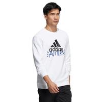 adidas 阿迪达斯 DOODLE BOS CREW 男子运动卫衣 HM9376 白色 M