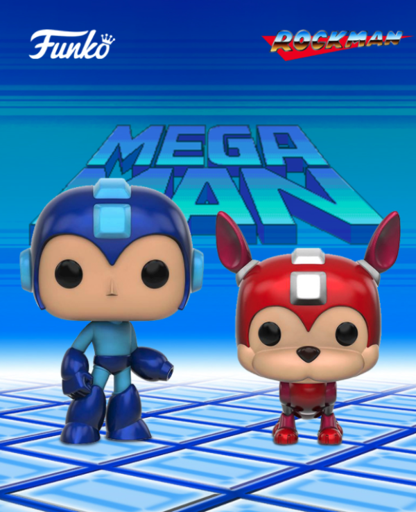 funkopop复古游戏megaman洛克人周边莱西公仔手办摆件