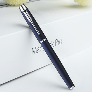 PARKER 派克 IM系列 拔帽宝珠笔 蓝色白夹 0.7mm 单支装