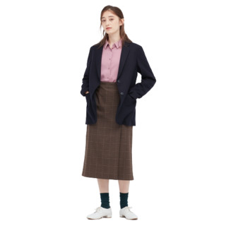 UNIQLO 优衣库 女士中长款半身裙 446245