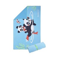 DECATHLON 迪卡侬 0104151 儿童速干吸水浴巾 蓝色小熊猫 130*80cm