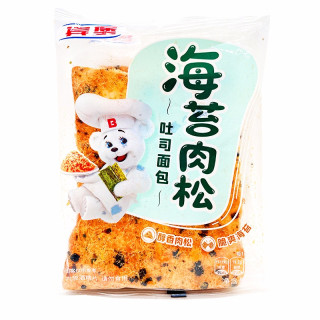 bimbo宾堡海苔肉松吐司面包90g10袋
