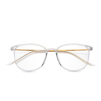 裴漾 透明色超轻眼镜架+配1.60超薄非球面镜片（度数可备注）