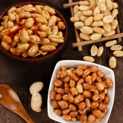 法思觅语美味椒盐香酥花生米麻辣味1袋1斤