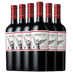 MONTES 蒙特斯 经典系列赤霞珠干红葡萄酒750ml*6整箱装