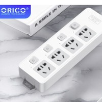 ORICO 奥睿科 新国标分控插线板  4孔位-全长2.8米