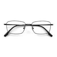 HD 汇鼎 18001 黑色金属眼镜框+1.56折射率 非球面镜片 灰变