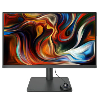 BenQ 明基 PD2705U 27英寸4K HDR Type-C可充电  KVM/PBP/PIP高效分屏 设计修图电脑显示器（OSD小热盘）