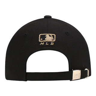 MLB 男女款棒球帽 32CPIG 黑色金标NY 可调节