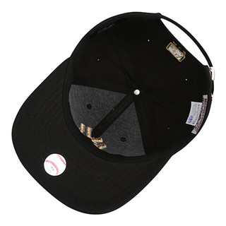MLB 美国职棒大联盟 男女款棒球帽 32CPIG 黑色金标NY 可调节