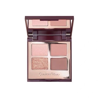 Charlotte Tilbury 彩妆组合 (四色奢彩眼影盘#Pillow Talk枕边话5.2g+摩登雾感唇膏#WALK OF NO SHAME吻痕3.5g)