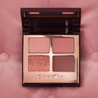 Charlotte Tilbury 彩妆组合 (四色奢彩眼影盘#Pillow Talk枕边话5.2g+摩登雾感唇膏#WALK OF NO SHAME吻痕3.5g)