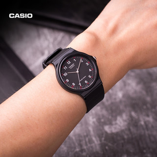 CASIO 卡西欧 手表男女MQ-24防水时尚休闲学生电子乔妹同款小黑表