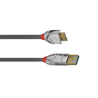 德国LINDY Cromo系列移动硬盘USB3.0数据线连接三星日立希捷东芝