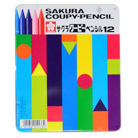 SAKURA 樱花 FY-12 彩色铅笔 12色
