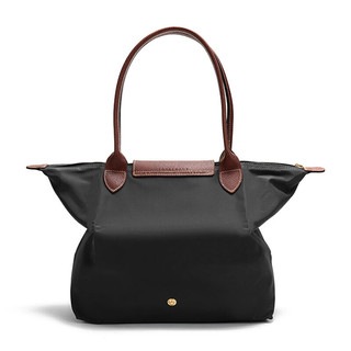 LONGCHAMP 珑骧 Le Pliage系列 ORIGINAL 女士单肩包 L2605089001 黑色 中号