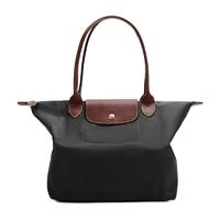 LONGCHAMP 珑骧 Le Pliage系列 ORIGINAL 女士单肩包 L2605089001 黑色 中号