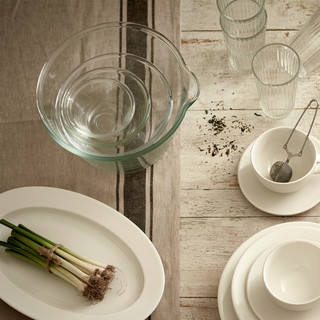 IKEA宜家VARDAGEN瓦达恩碗家用餐具20透明玻璃碗汤碗沙拉碗2个