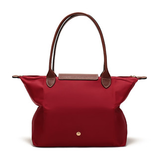 LONGCHAMP 珑骧 Le Pliage系列 ORIGINAL 女士单肩包 L2605089545 红色 中号