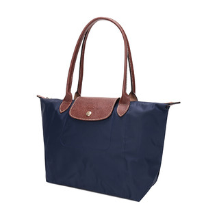 LONGCHAMP 珑骧 Le Pliage系列 ORIGINAL 女士单肩包 L2605089556 海军蓝 中号