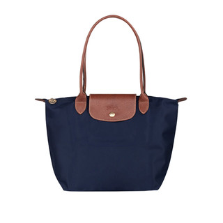 LONGCHAMP 珑骧 Le Pliage系列 ORIGINAL 女士单肩包 L2605089556 海军蓝 中号