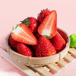 BERRY BRIGADE 莓旅 丹东99红颜奶油草莓    2斤  大果【精选装】