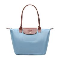 LONGCHAMP 珑骧 Le Pliage系列 ORIGINAL 女士单肩包 L2605089P05 北极蓝 中号