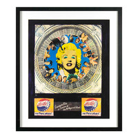 买买艺术 安迪·沃霍尔《梦露和百事 Marilyn and Pepsi》122.39x100cm 木制框