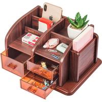 Glosen 金隆兴 收纳系列 红木纹收纳盒