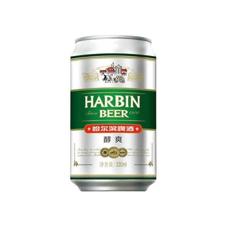 HARBIN 哈尔滨啤酒 醇爽啤酒 330ml*48听