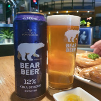 BearBeer 豪铂熊 12°浓烈高度啤酒 500ml*5听装