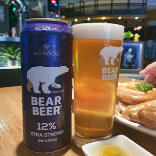 BearBeer 豪铂熊 12%浓烈啤酒 500ml*24听